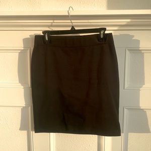 Madewell black skirt